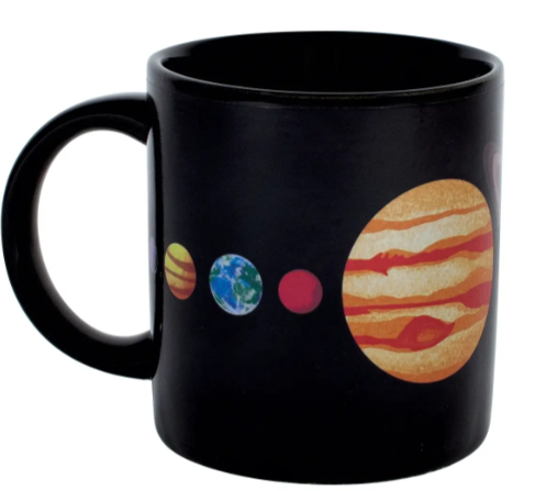 The Planet Mug : Mugg som ändrar motiv med temperaturen på drycken