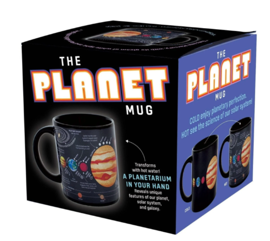 The Planet Mug : Mugg som ändrar motiv med temperaturen på drycken - 5