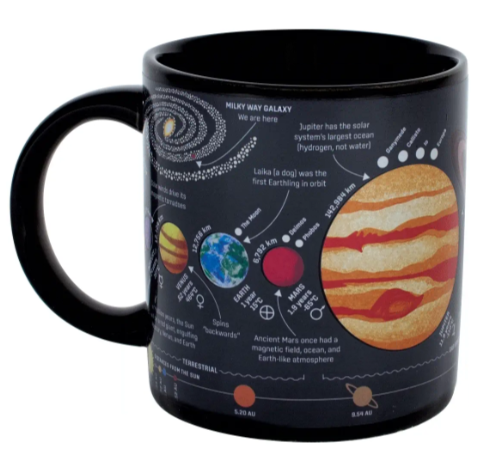 The Planet Mug : Mugg som ändrar motiv med temperaturen på drycken - 2