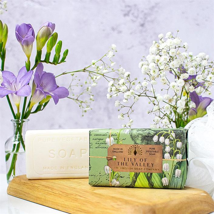English Soap Company : Lily of the Valley Anniversary Collection - Tvål 190 gram - 3