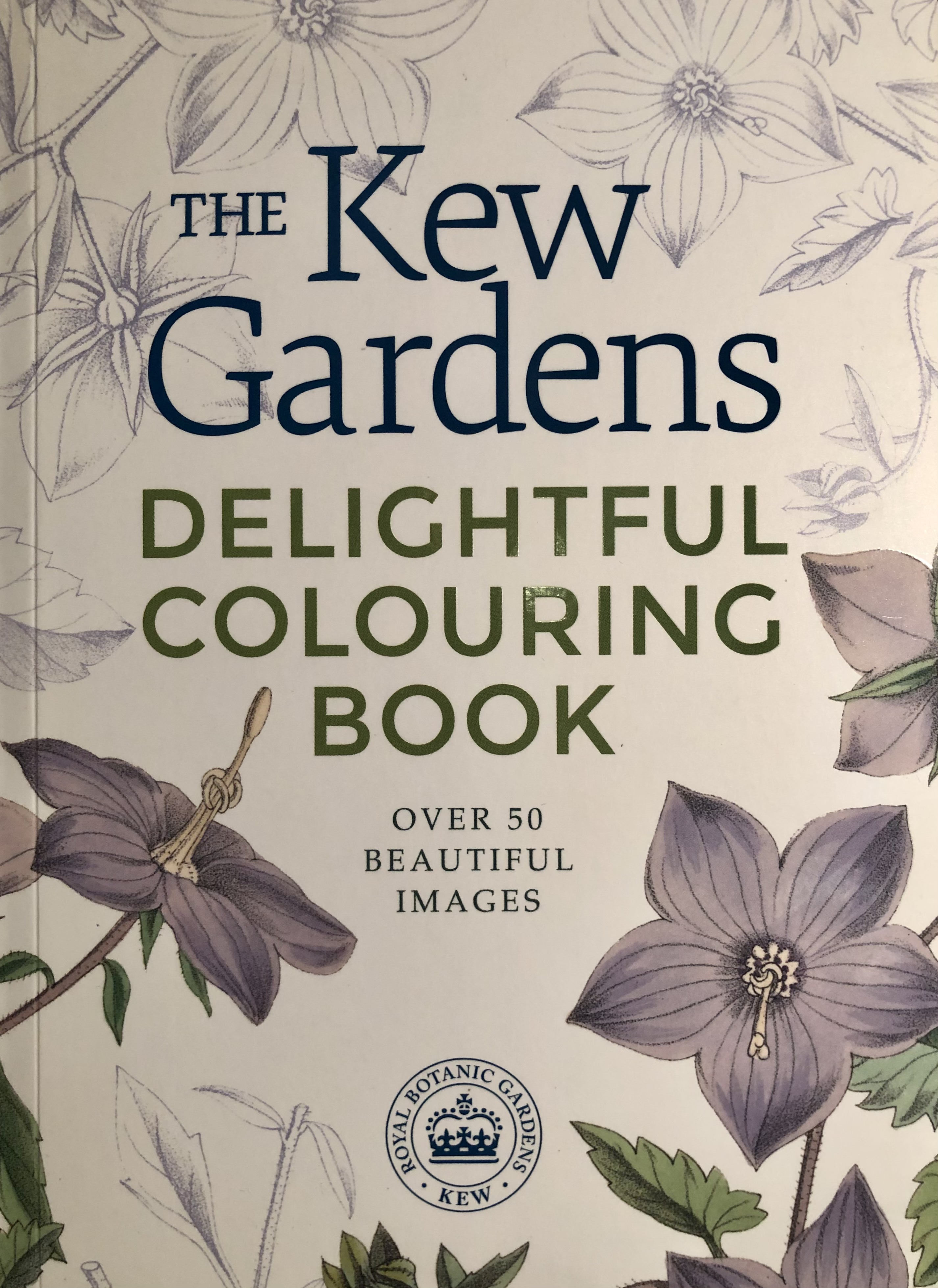 the kew gardens delightful colouring book bokvannen