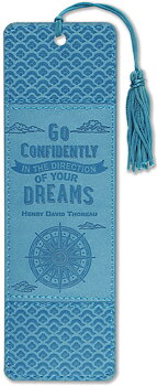 Artisan : Go confidently in the direction of your dreams - bokmärke i vegan leather