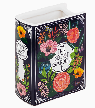 Steel Mill & Co UK : The Secret Garden - Small Book Vase - Perfekta presenten till en trädgårdsvän!