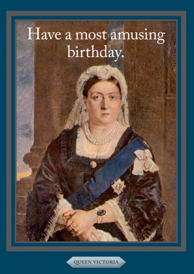 History notes : Queen Victoria - Kort med kuvert