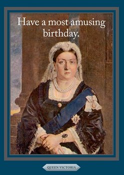 History notes : Queen Victoria - Kort med kuvert