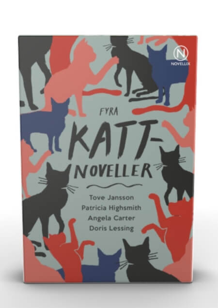 Tove Jansson m fl : Kattnoveller - 4 stycken noveller i en liten ask