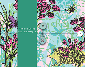 Woodland Journal  :  Letter Writing Set - Brevpapper, kuvert och stickers i matchande mapp
