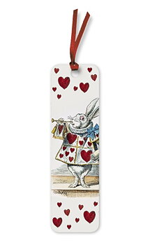 Alice in Wonderland : The White Rabbit - Bokmärke med band