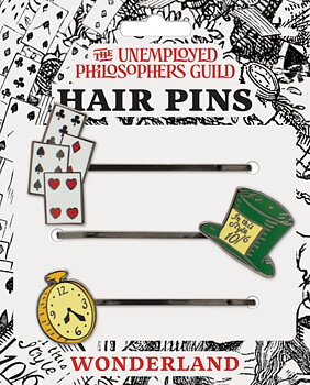 Wonderland : Hair pins - Hårspännen med 3 olika motiv i emalj