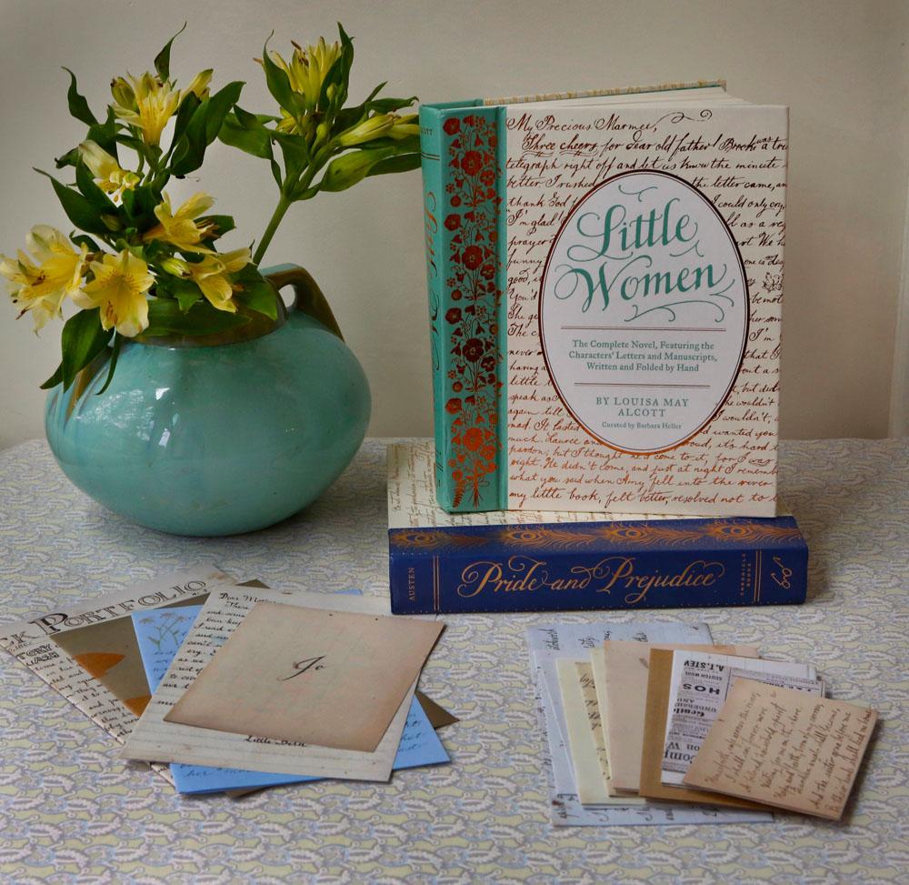 Louisa May Alcott : Little Women - utgåva med brev och manuskript handskrivna och handvikta - 3