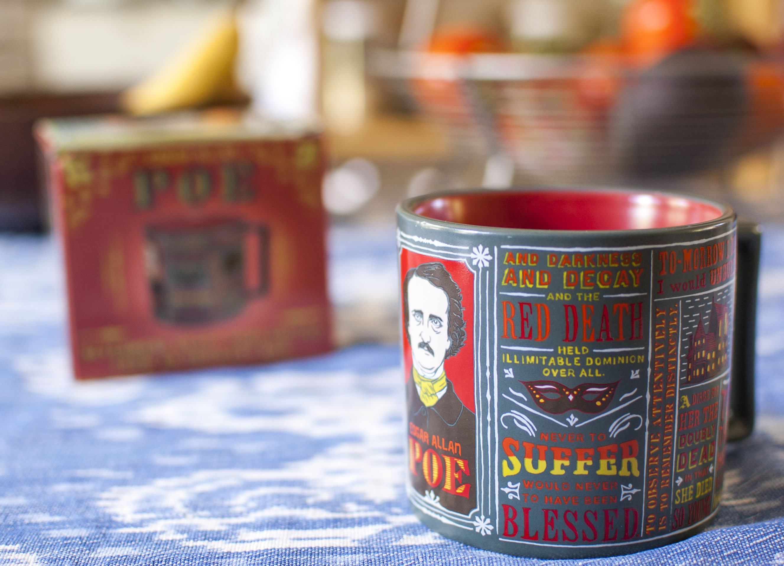 Edgar Allan Poe : Literary Quotes Mug  - 4