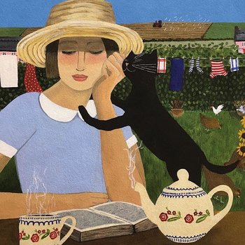 Marcella Cooper : Afternoon Tea - Kort med kuvert