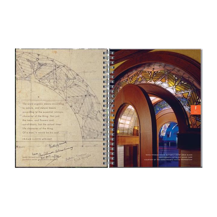 Frank Lloyd Wright :  Gardener's Journal - Mästerarkitektens Trädgårdsdagbok spiralbunden - 5