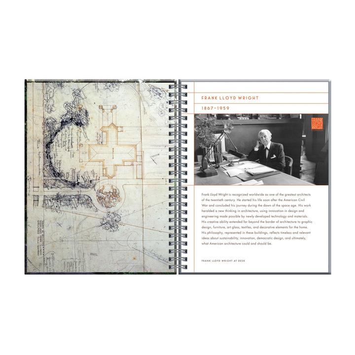 Frank Lloyd Wright :  Gardener's Journal - Mästerarkitektens Trädgårdsdagbok spiralbunden - 4