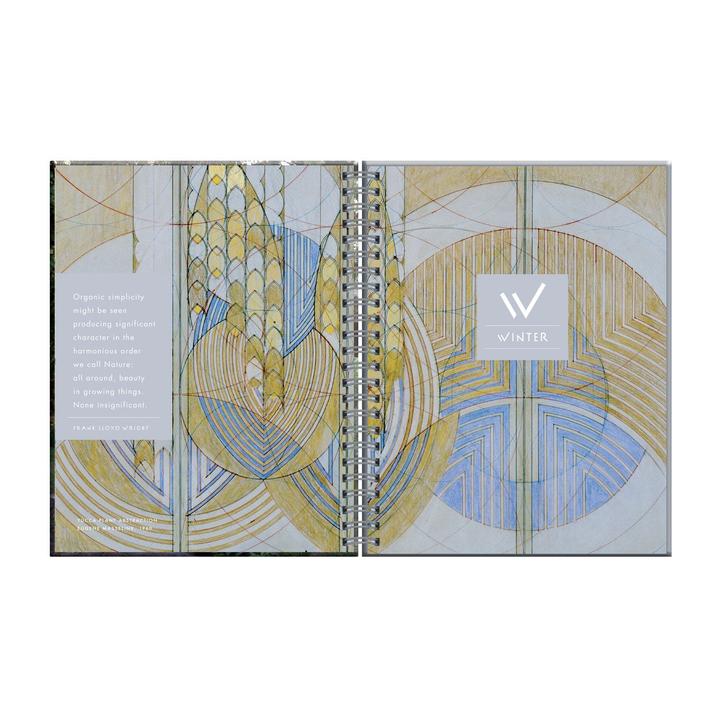 Frank Lloyd Wright :  Gardener's Journal - Mästerarkitektens Trädgårdsdagbok spiralbunden - 8