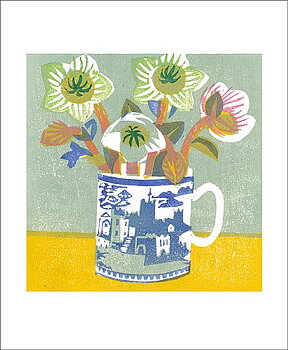 Matt Underwood : Lenten Roses/Julrosor - Kort med kuvert