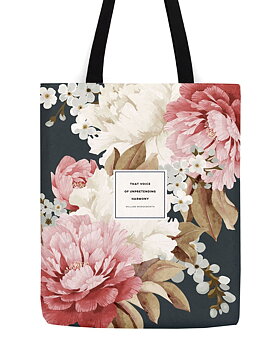 Romantic Poets : William Wordsworth  Harmony Tote - Tygväska med citat