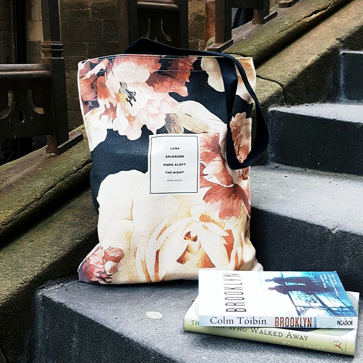 Romantic Poets : John Keats Splendor Tote - Tygväska med citat - 5