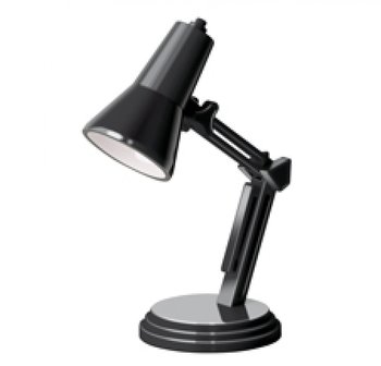The Book Lamp : Läslampa i klassisk design - Brilliant Black