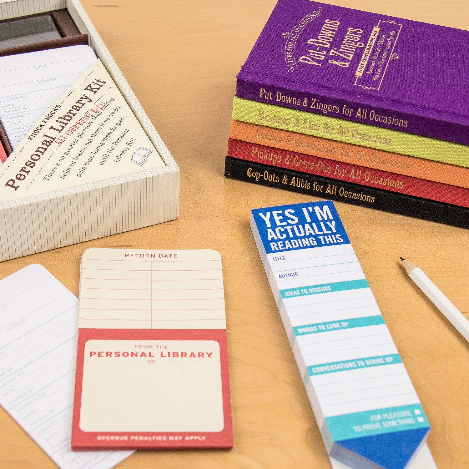 The Personal Library Kit - Håll ordning på dina utlånade böcker! - Bokvännen