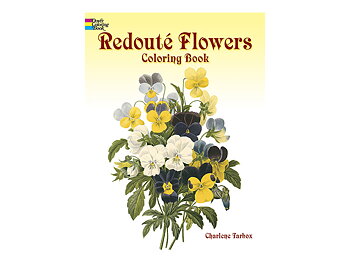 Redouté Flowers : Coloring Book - Målarbok
