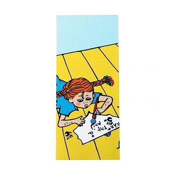 Pippi Långstrump : Pippi skriver - Magnetbokmärke att fästa över sidan