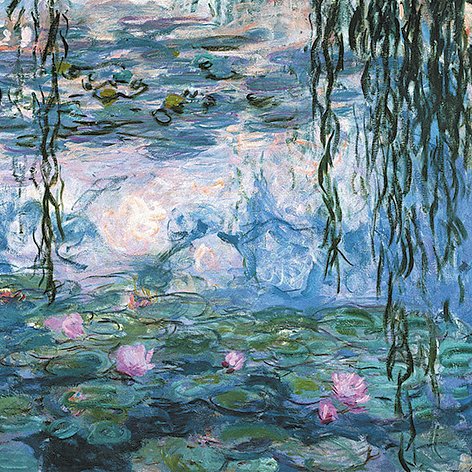 Art Origami : Claude Monet - Svanar - 5