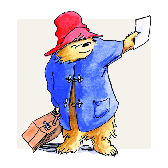 Paddington : A Note  - kort med kuvert