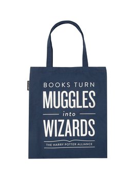 Books turns Muggles into Wizards : Tote bag