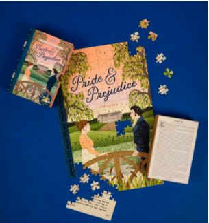 Professor Puzzle : Jigsaw Library - Pride and Prejudice - Dubbelsidigt pussel 252 bitar - 3
