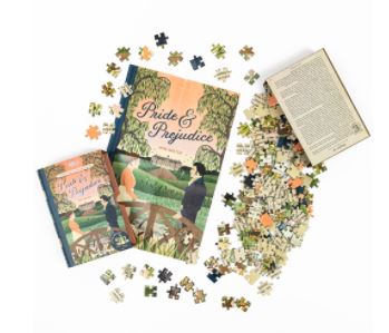 Professor Puzzle : Jigsaw Library - Pride and Prejudice - Dubbelsidigt pussel 252 bitar - 6