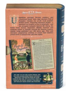 Professor Puzzle : Jigsaw Library - Pride and Prejudice - Dubbelsidigt pussel 252 bitar - 2