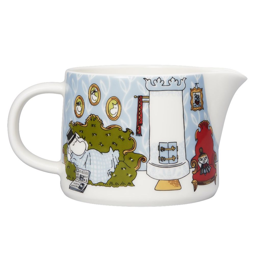 Mumin : Eftermiddag i salongen - Mjölkkanna 35 cl - 2