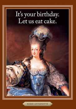 History notes : Marie Antoinette - Kort med kuvert