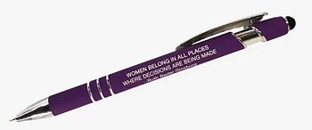 Fly Paper Products : RBG Women belong in all places where decisions are being made Pen Set - Kulpenna med citat i presentask 