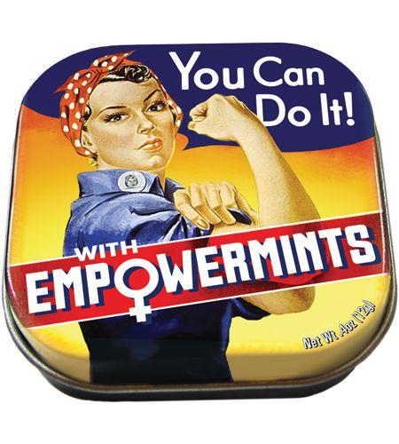 Empowermints - Sockerfria mintpastiller i plåtask
