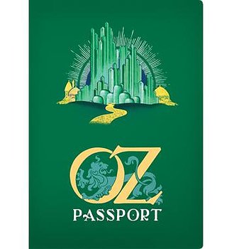 Passport Notebook : Oz - Skrivhäfte Mini linjerat och med faktasidor