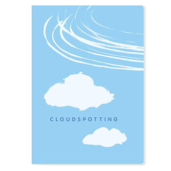 Cloudspotting Notebook : Skrivhäfte Mini linjerat och med faktasidor