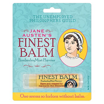 Jane Austen's Finest Lip Balm : Jane Austen-läppbalsam med pepparmintssmak