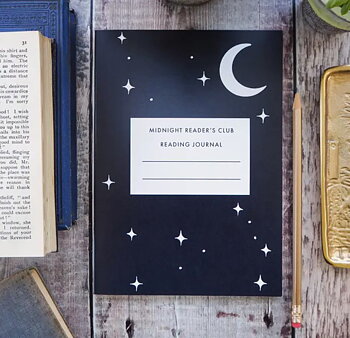 Literary Emporium : Midnight Readers Club Reading Journal A5