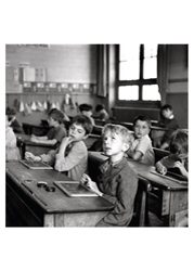 Robert Doisneau : L'information scolaire 1956 - vykort