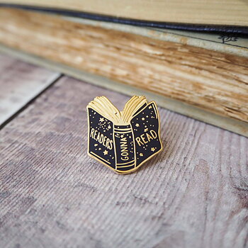 Literary Emporium : Readers Gonna Read - Enamel Pin