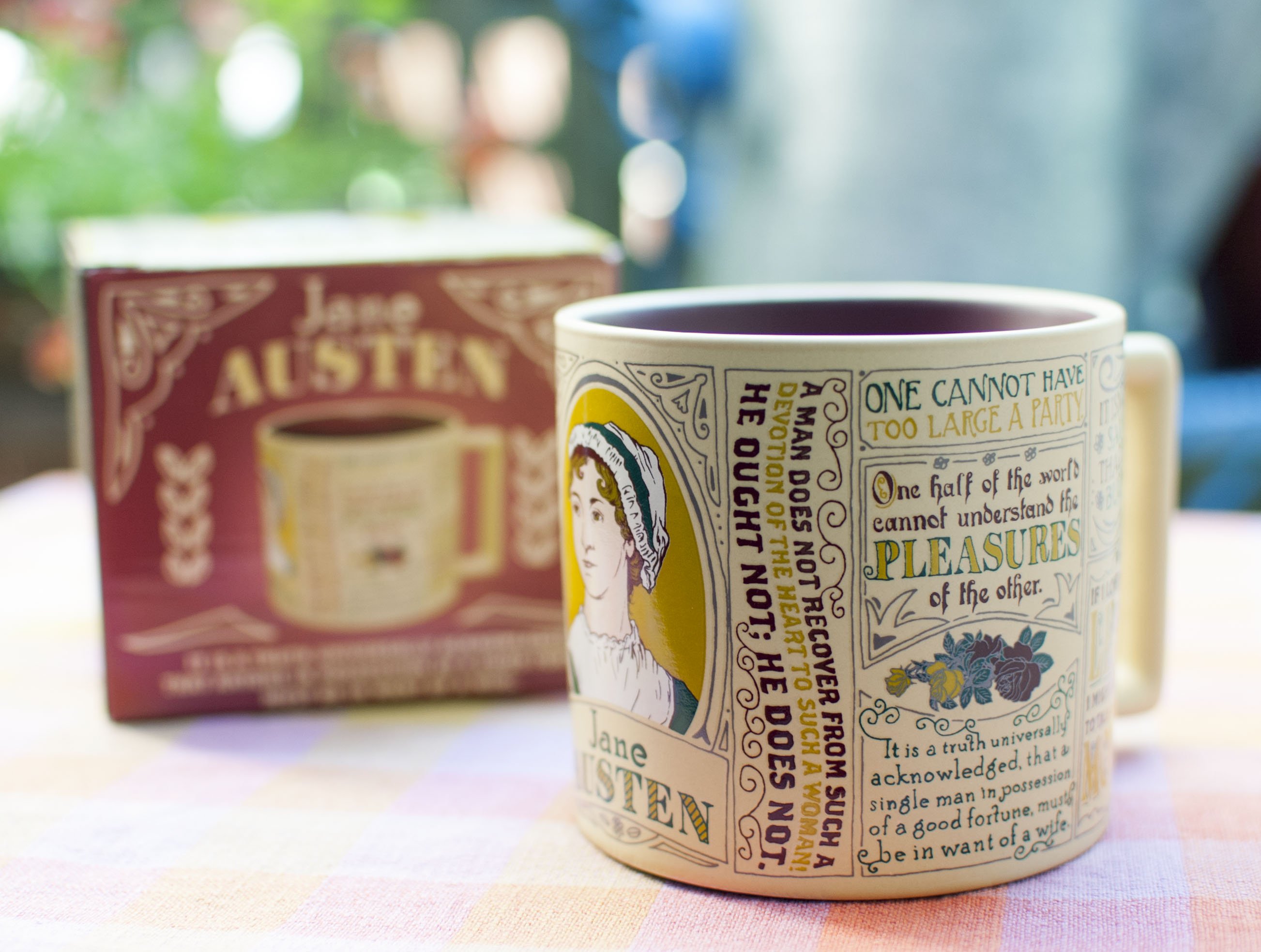 Jane Austen : Literary Quotes Mug - 35 cl - 4