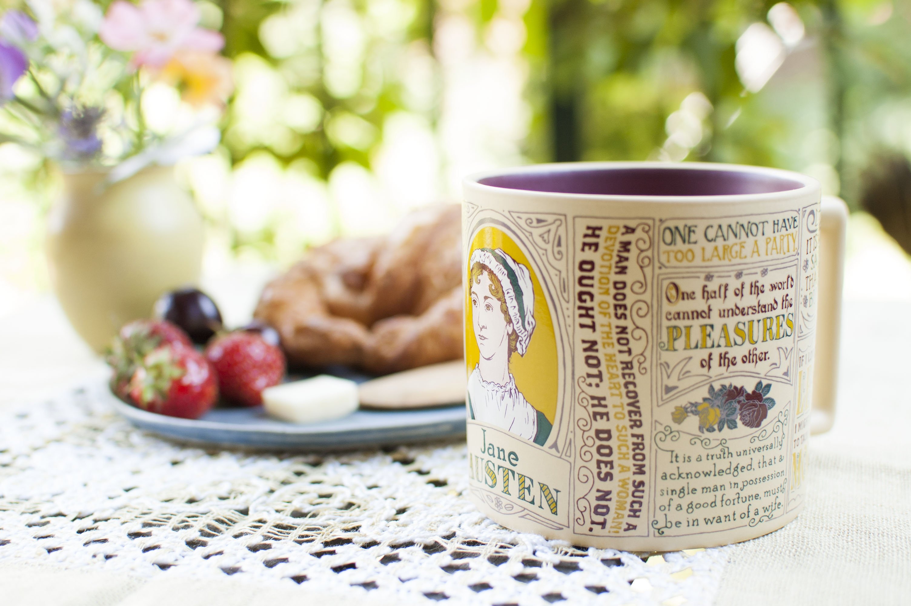 Jane Austen : Literary Quotes Mug - 35 cl - 3