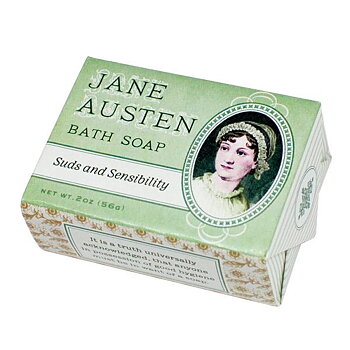 Jane Austen : Bath Soap - Suds and Sensibility