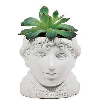 Jane Austen : Fertile Minds Planter - pennställ/blomkruka/godisskål