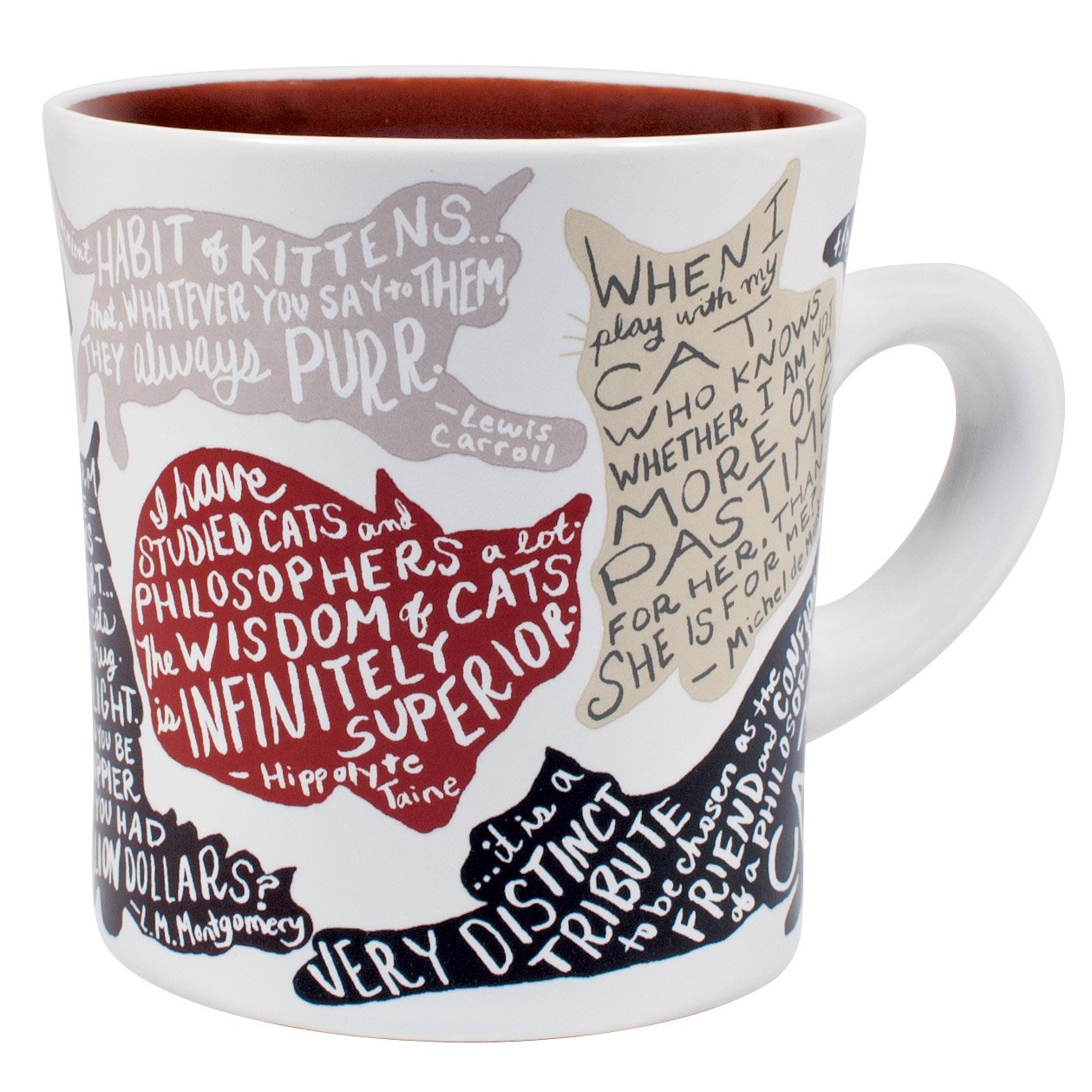 Literary Cat : Mug - Perfekta muggen för läsande kattvänner!