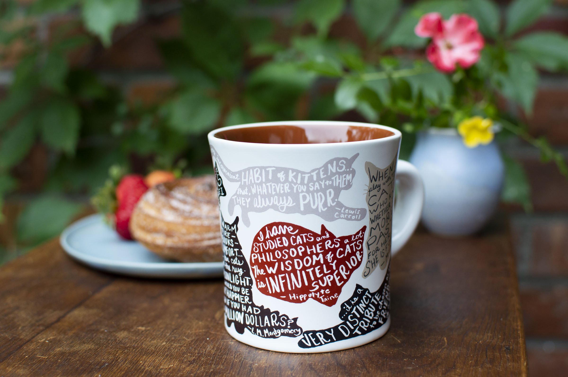 Literary Cat : Mug - Perfekta muggen för läsande kattvänner! - 5
