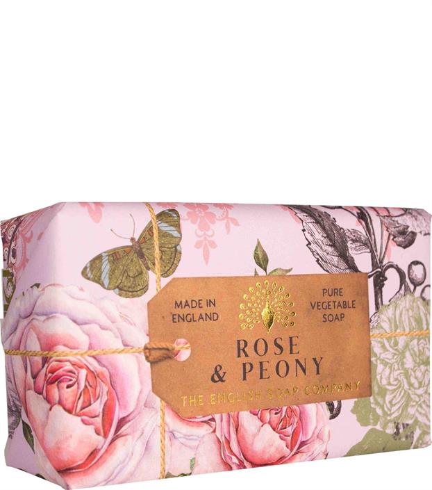 English Soap Company : Rose & Peony Anniversary Collection - Tvål 190 gram - 2