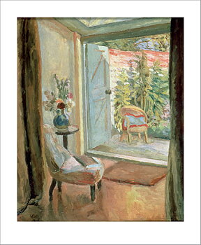 Vanessa Bell : View into the garden - Kort med kuvert
